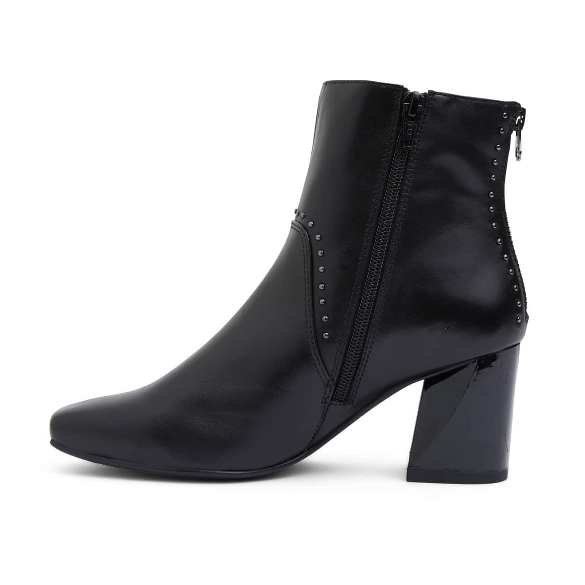 Grenada Boot in Black Leather