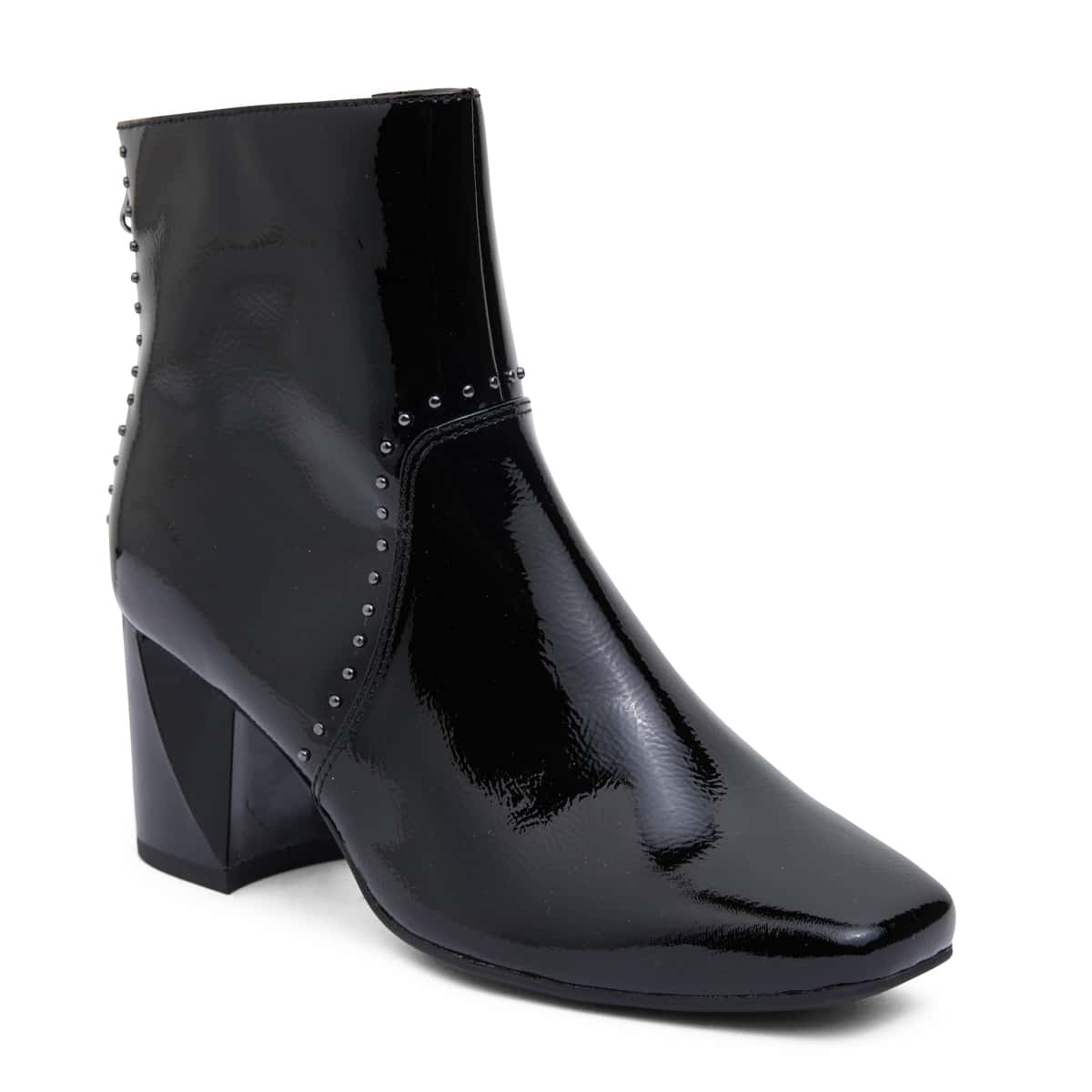 Grenada Boot in Black Patent