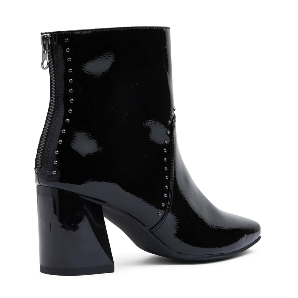 Grenada Boot in Black Patent