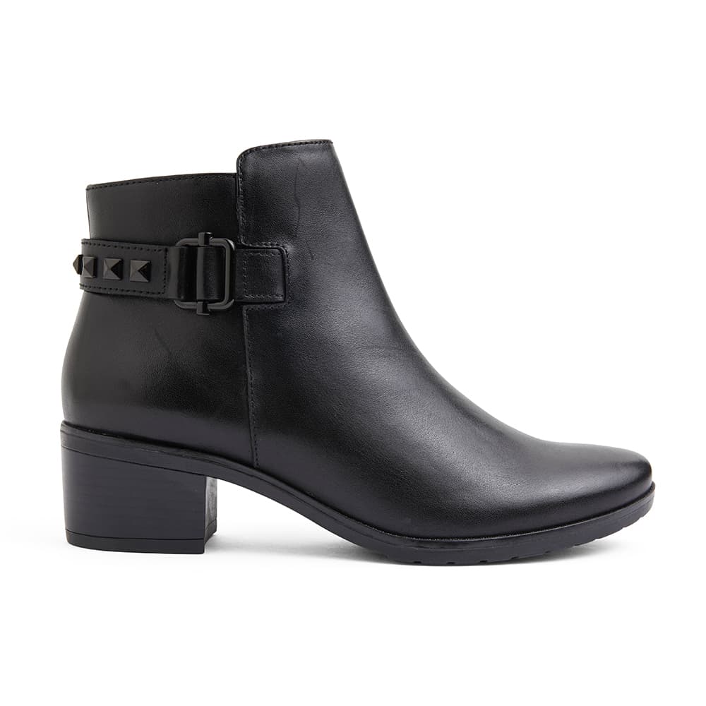 Harland Boot in Black Leather
