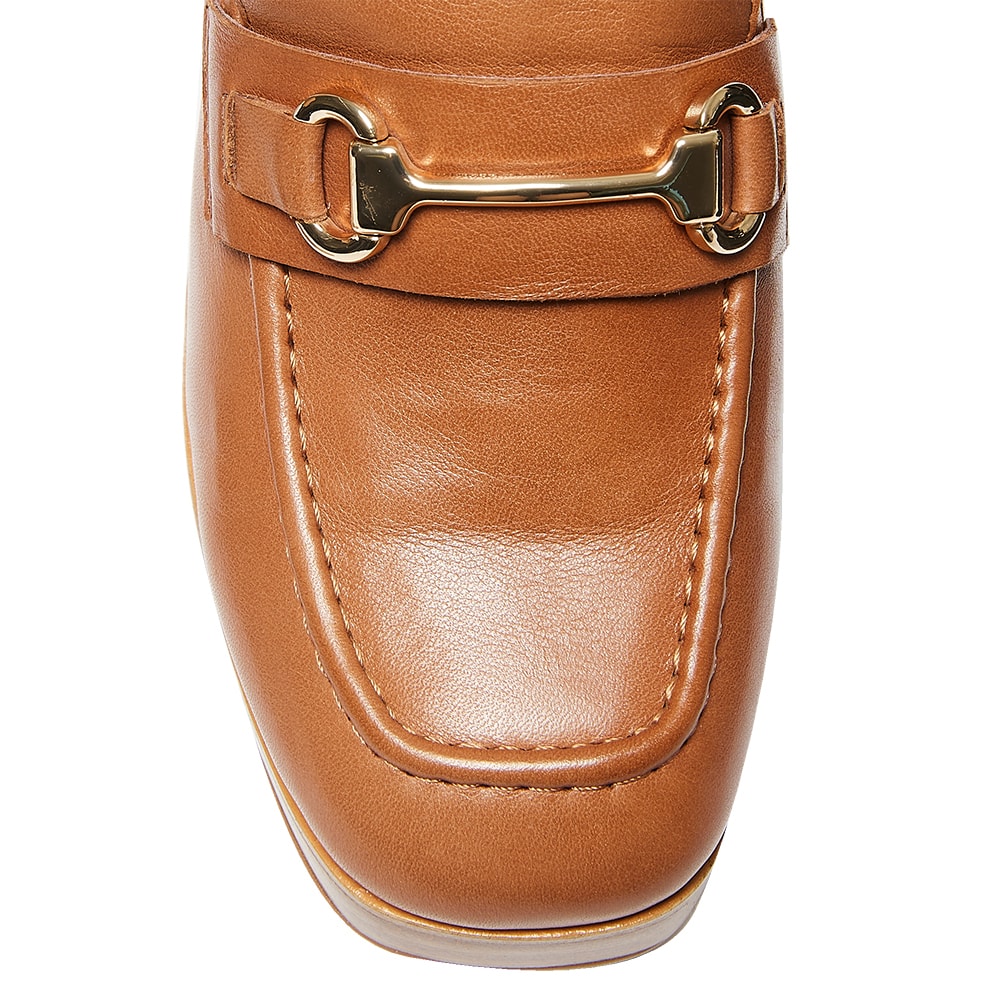 Heidi Loafer in Tan Leather