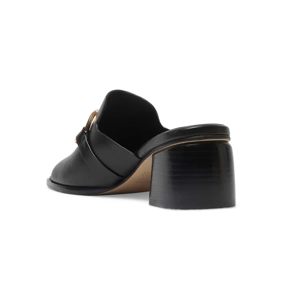 Helen Heel in Black Leather