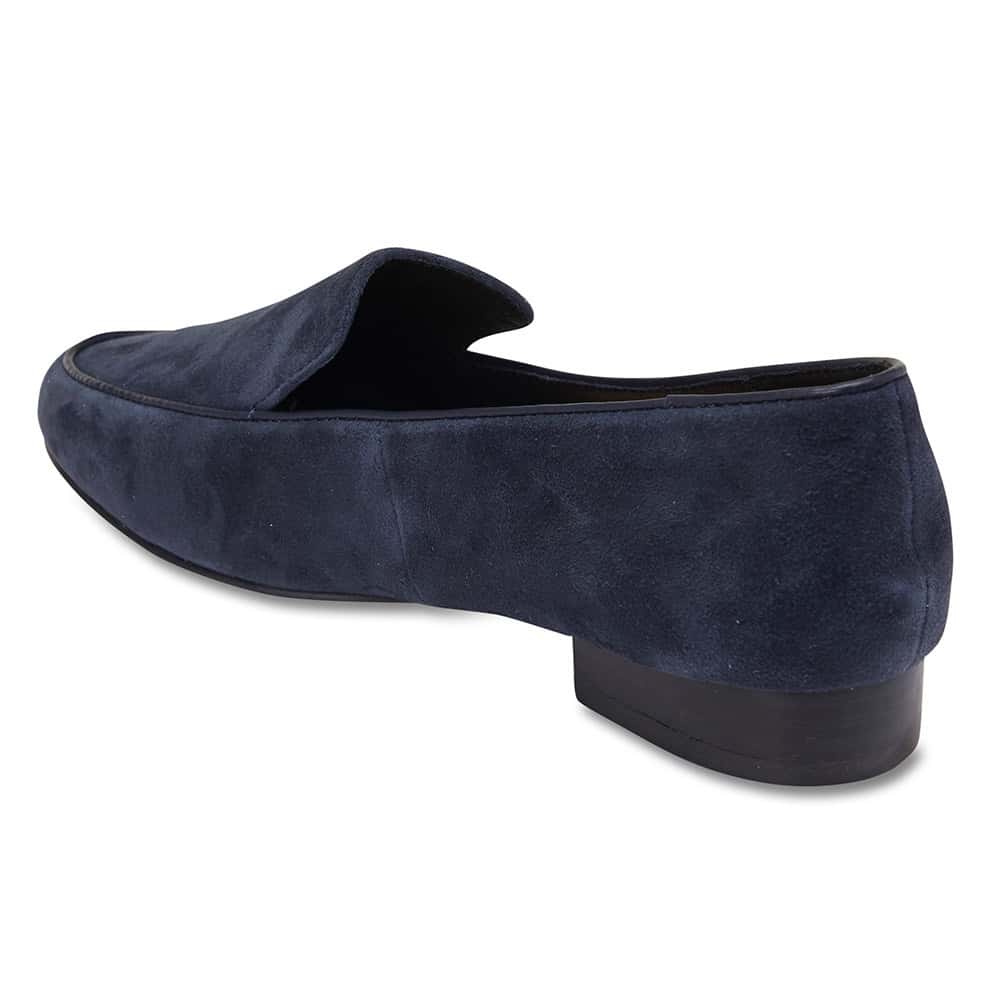 Holly Loafer in Navy Suede