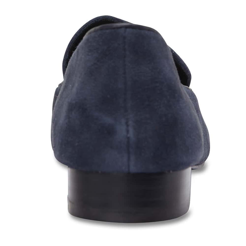 Holly Loafer in Navy Suede