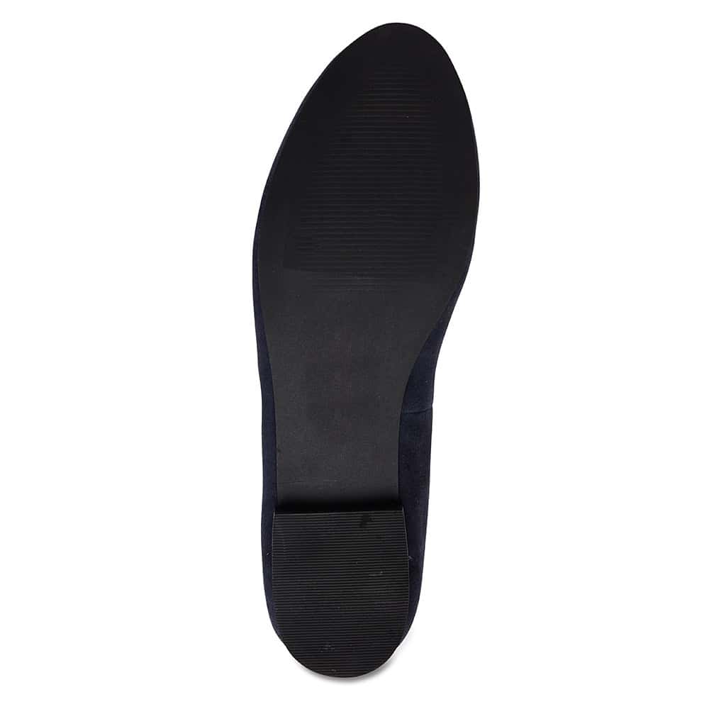 Holly Loafer in Navy Suede