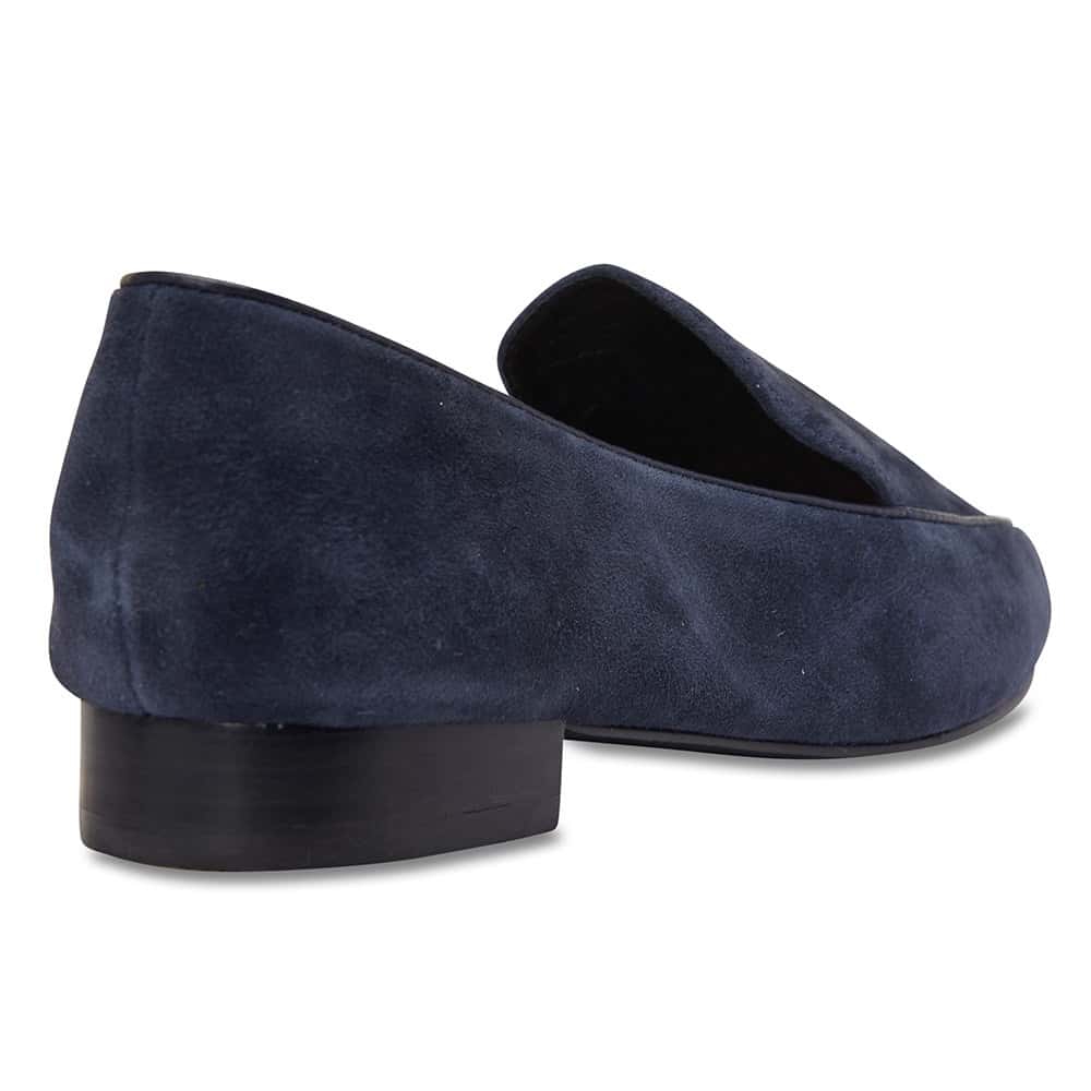 Holly Loafer in Navy Suede