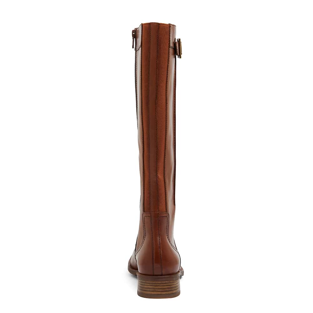 Irwin Boot in Mid Brown Leather