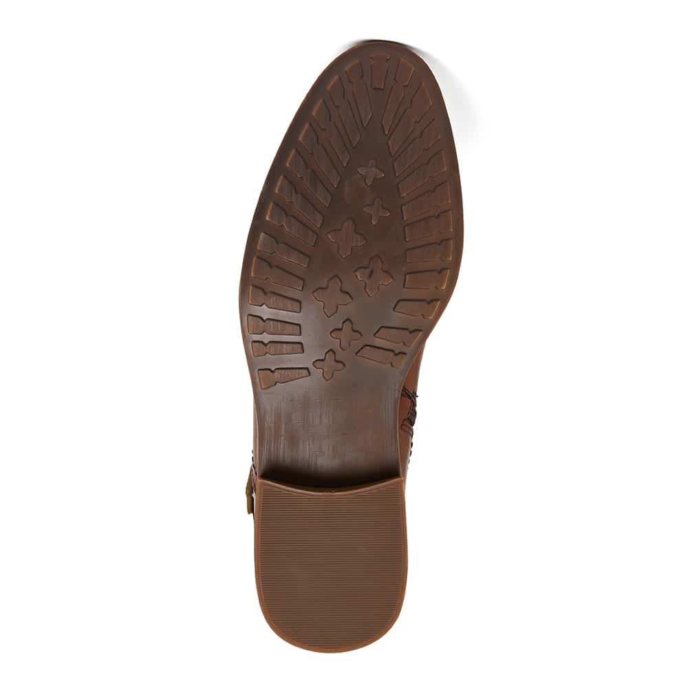 Irwin Boot in Mid Brown Leather
