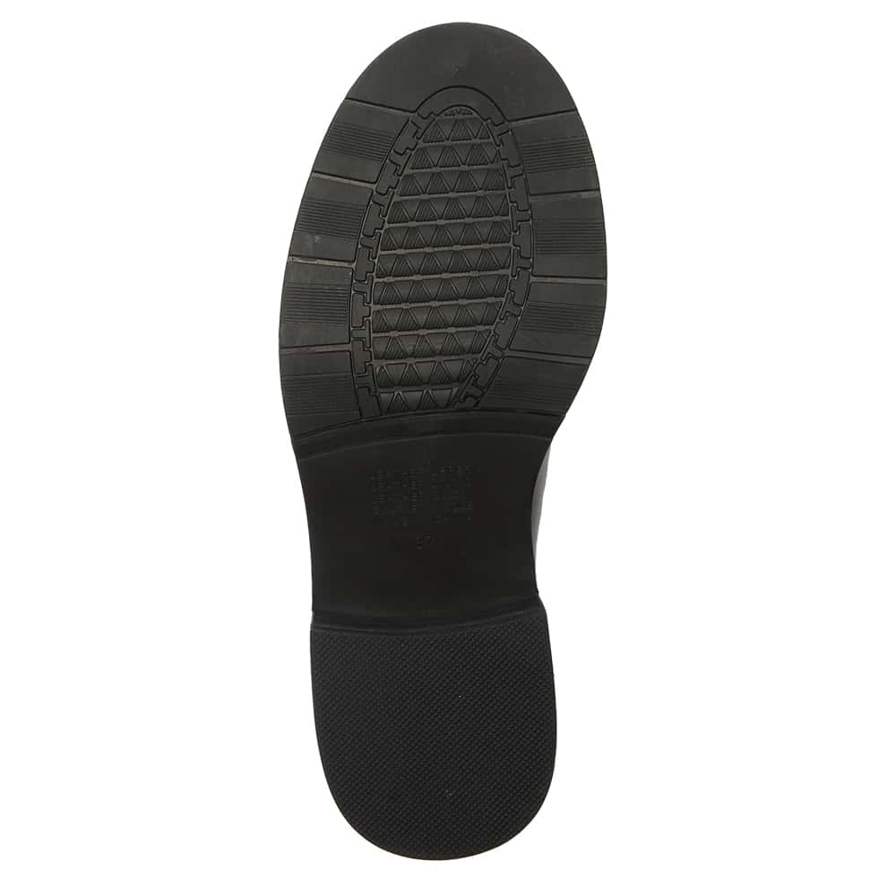 Jade Loafer in Black Leather