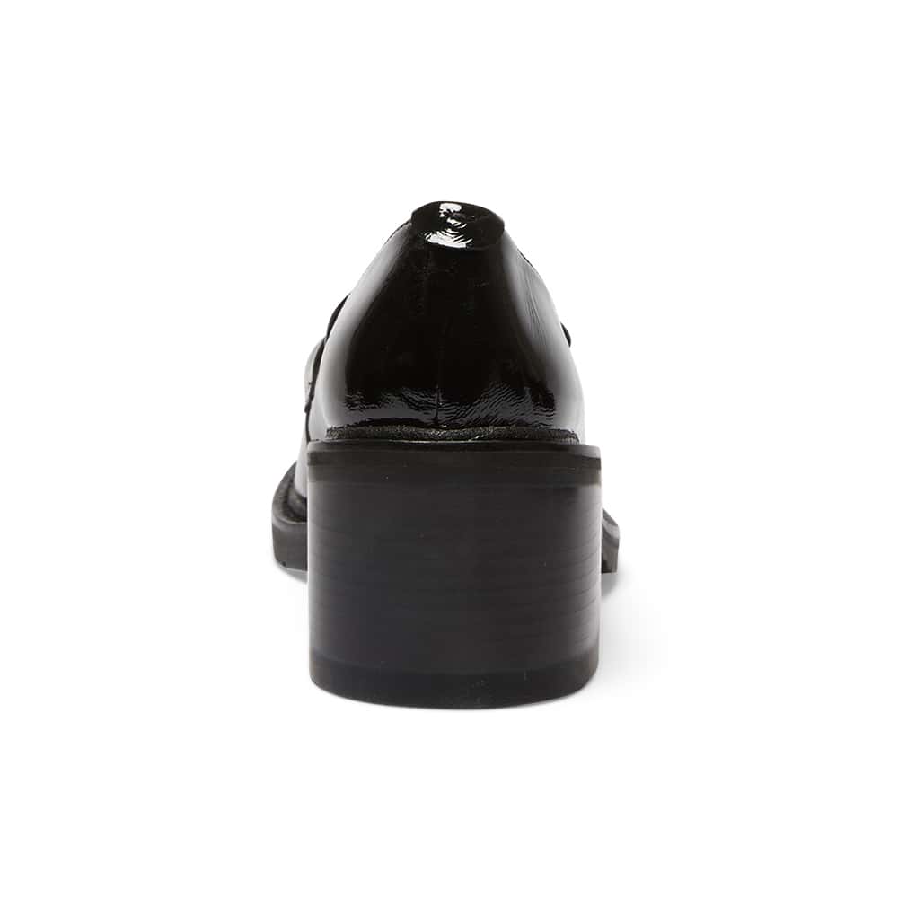 Jade Loafer in Black Patent