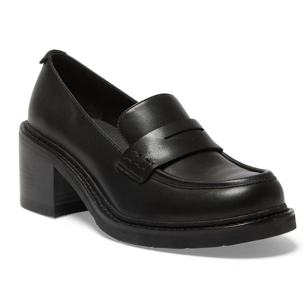 Japan Loafer in Black Leather