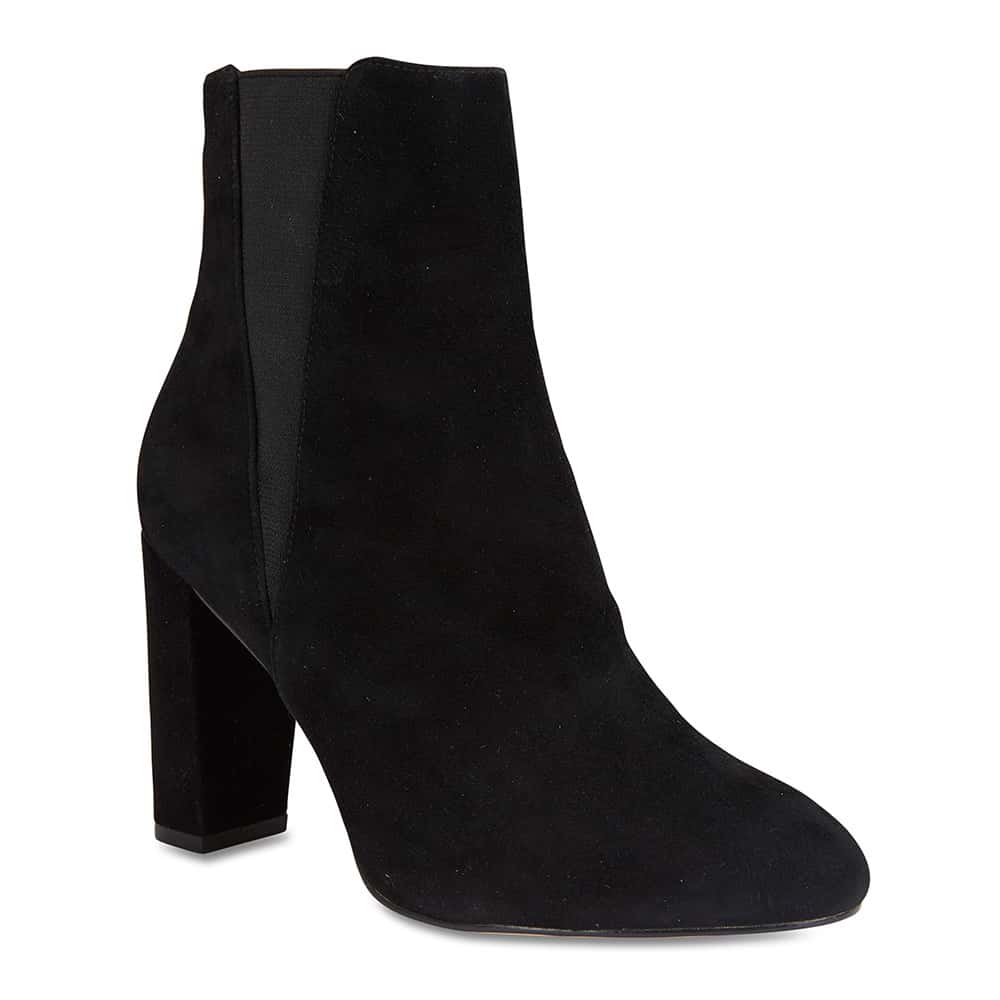 Jetset Boot in Black Suede