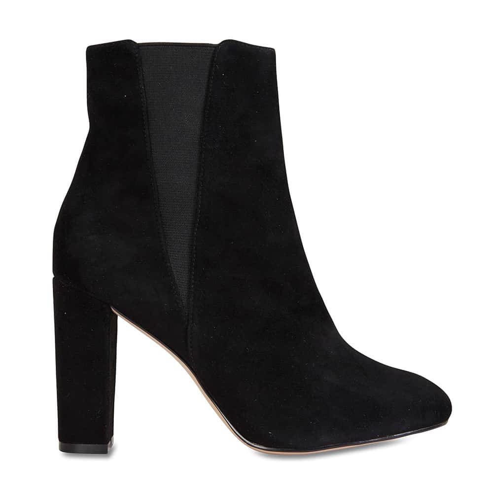 Jetset Boot in Black Suede