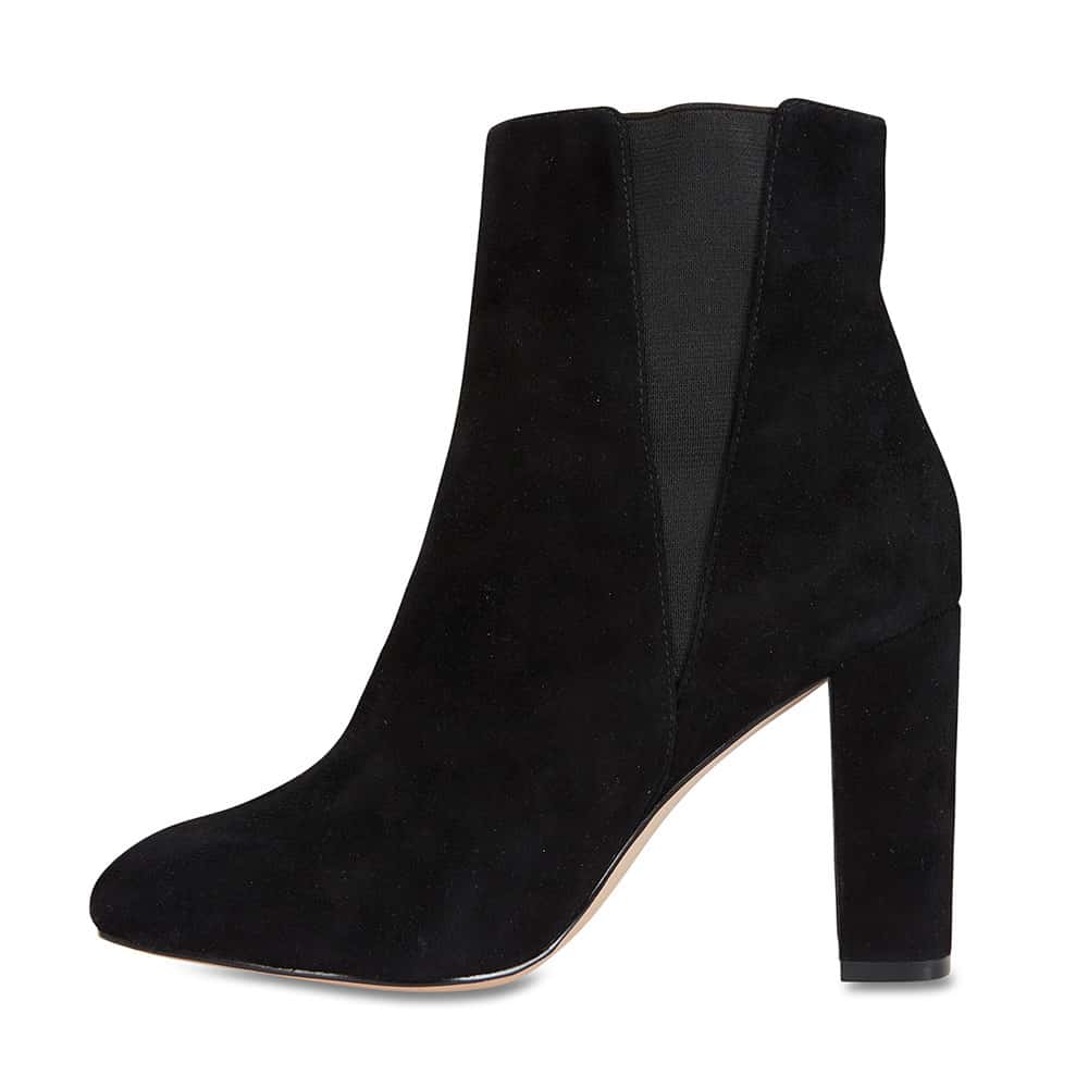 Jetset Boot in Black Suede