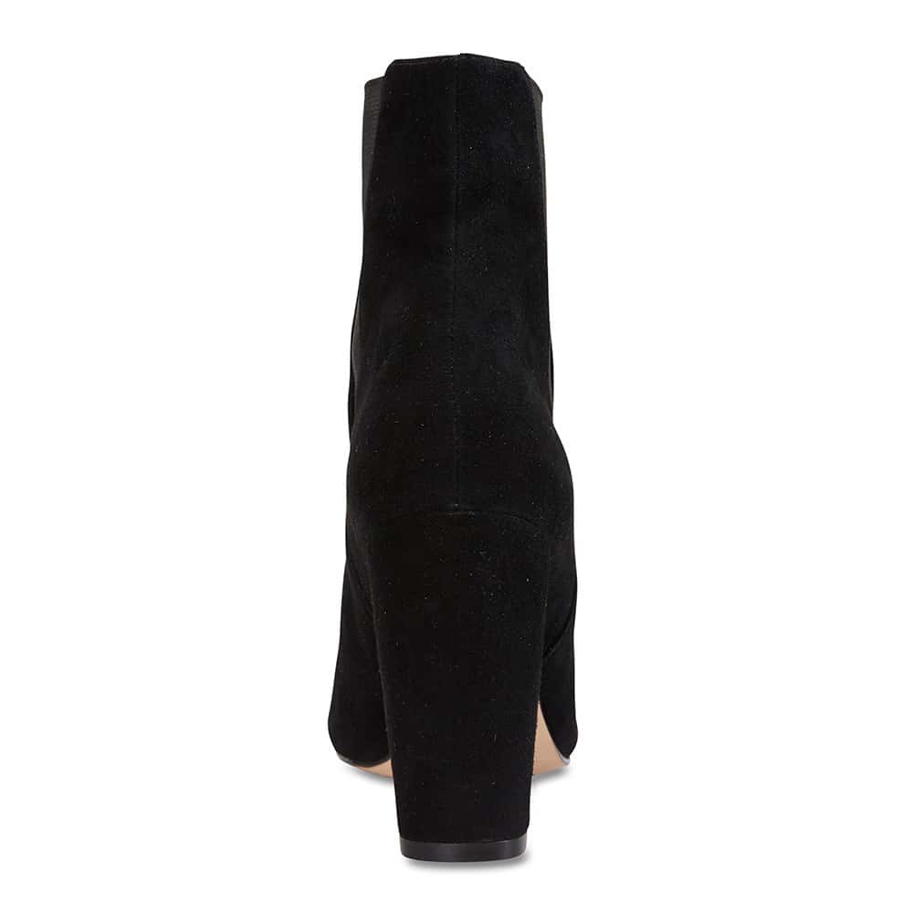 Jetset Boot in Black Suede