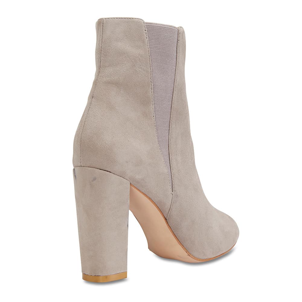 Jetset Boot in Grey Suede