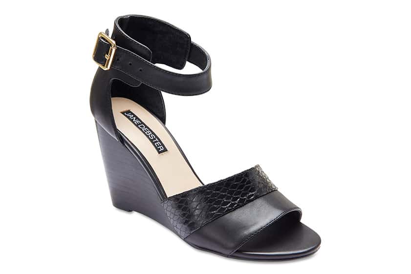Joanna Heel in Black Leather