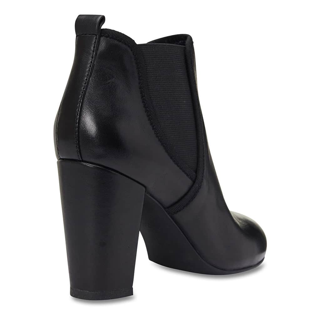 Karen Boot in Black Leather