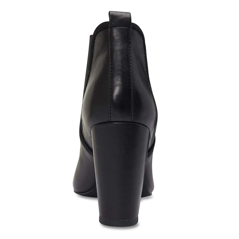 Karen Boot in Black Leather