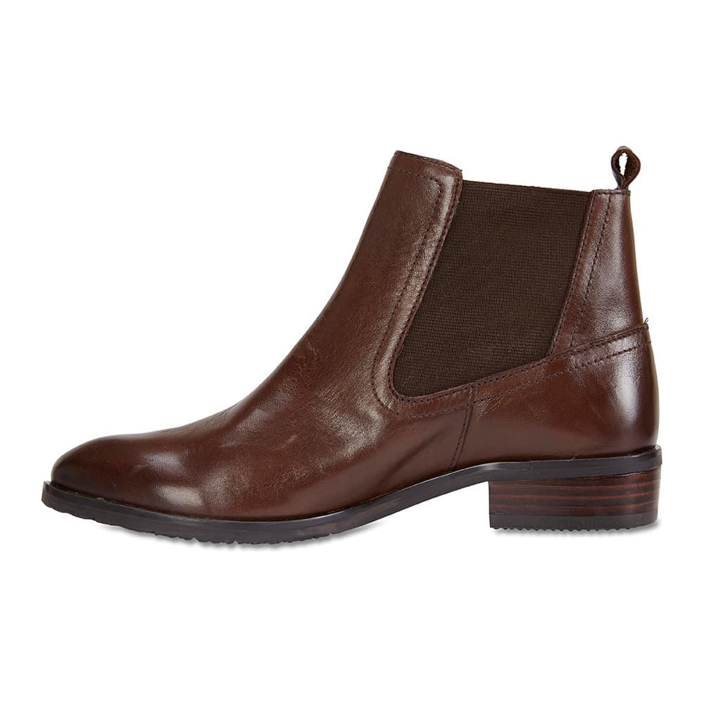 Leonard Boot in Brown Leather