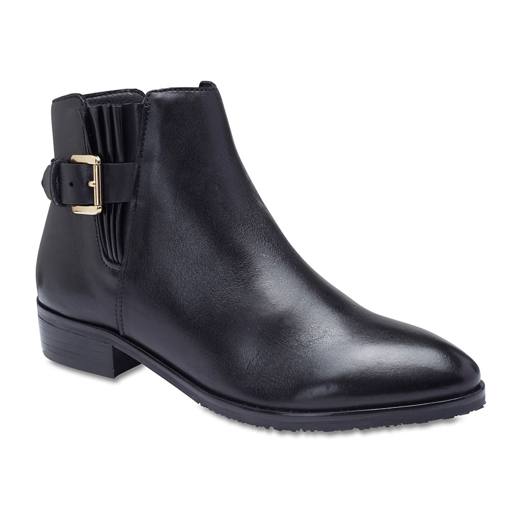 Lucas Boot in Black Leather