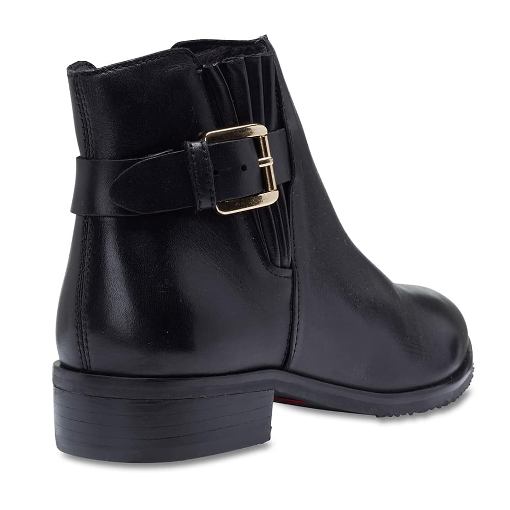 Lucas Boot in Black Leather
