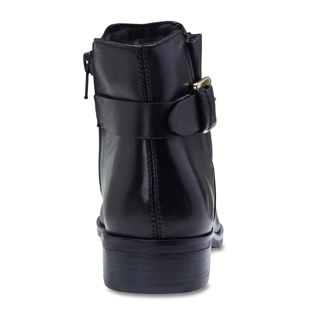 Lucas Boot in Black Leather