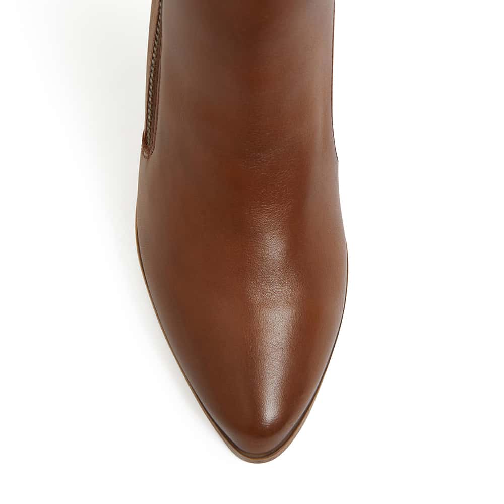 Magic Boot in Mid Brown Leather