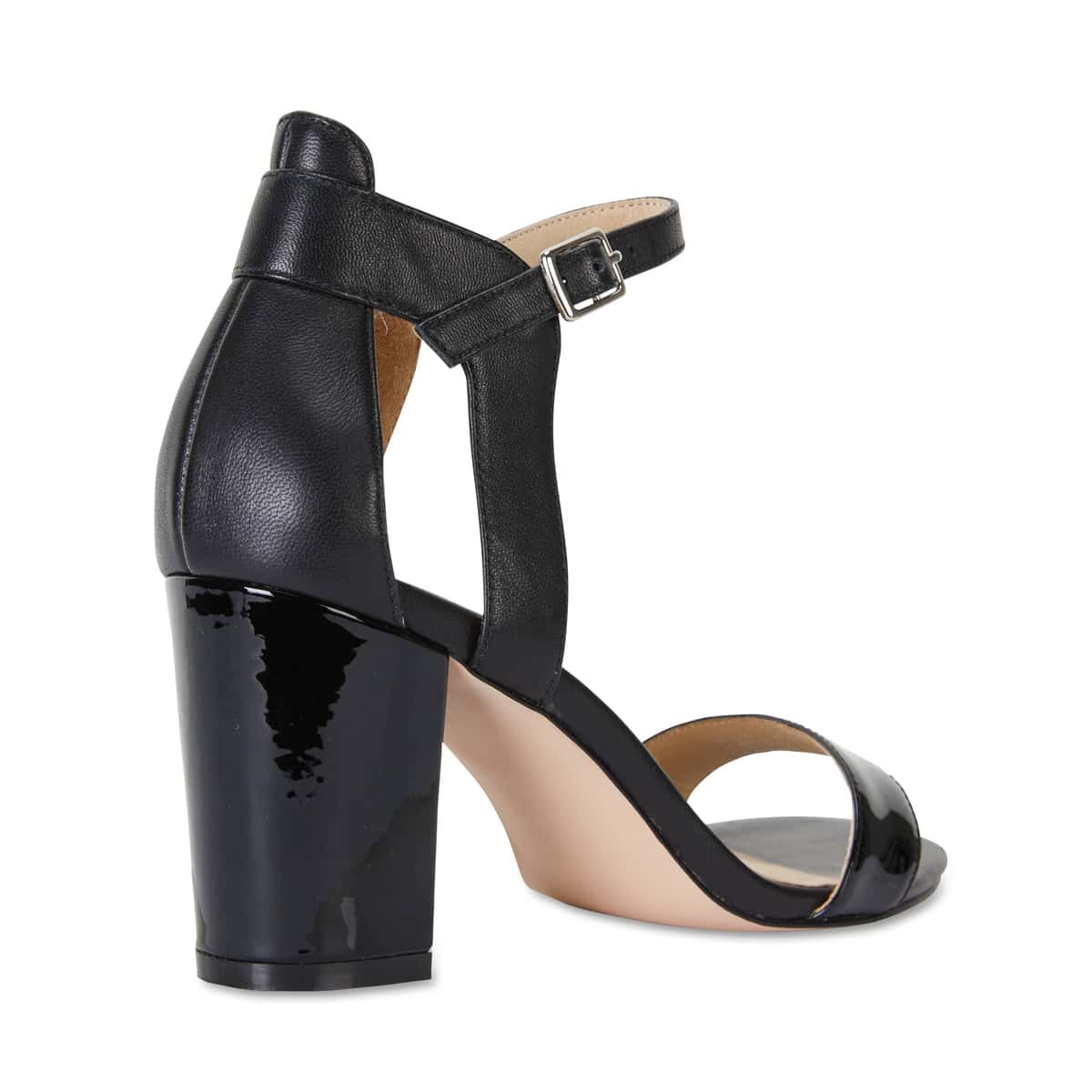 Nexus Heel in Black Patent