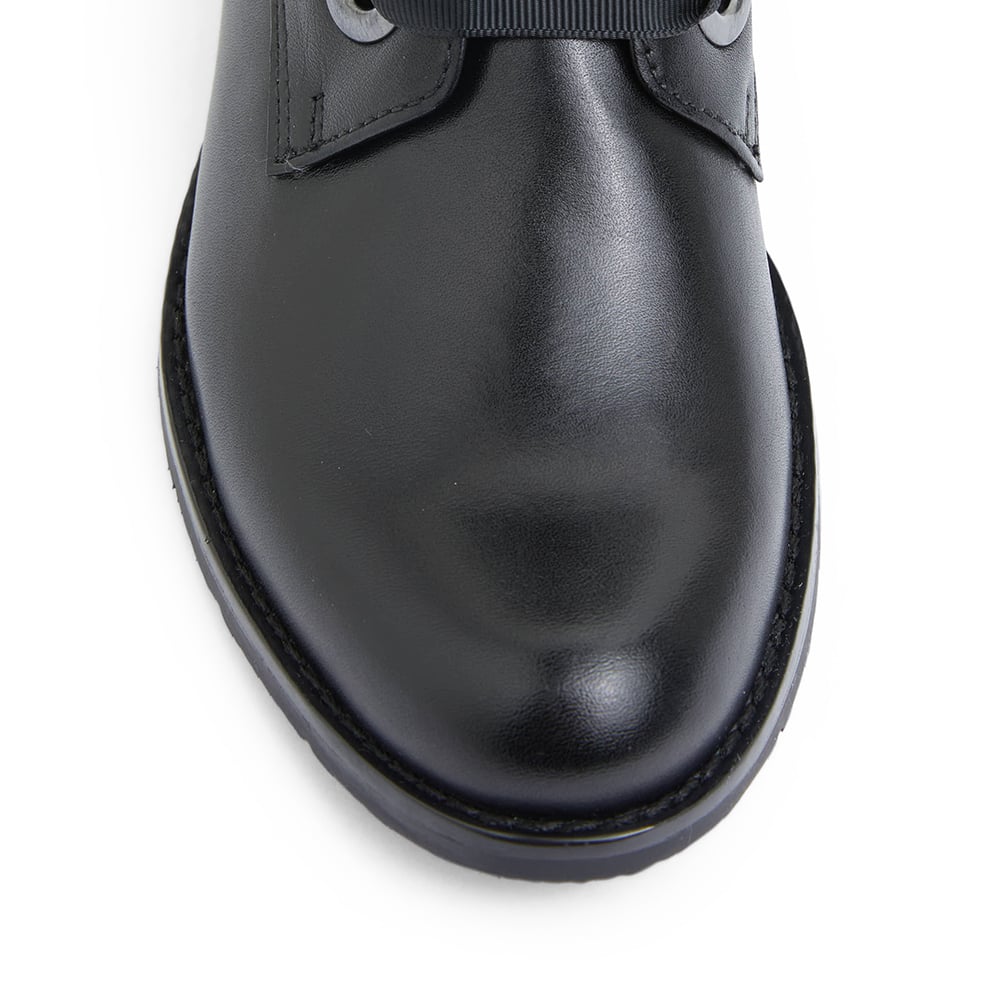 Nimble Boot in Black Leather