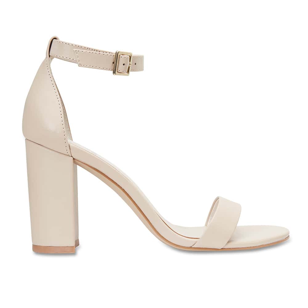 Odyssey Heel in Nude Leather