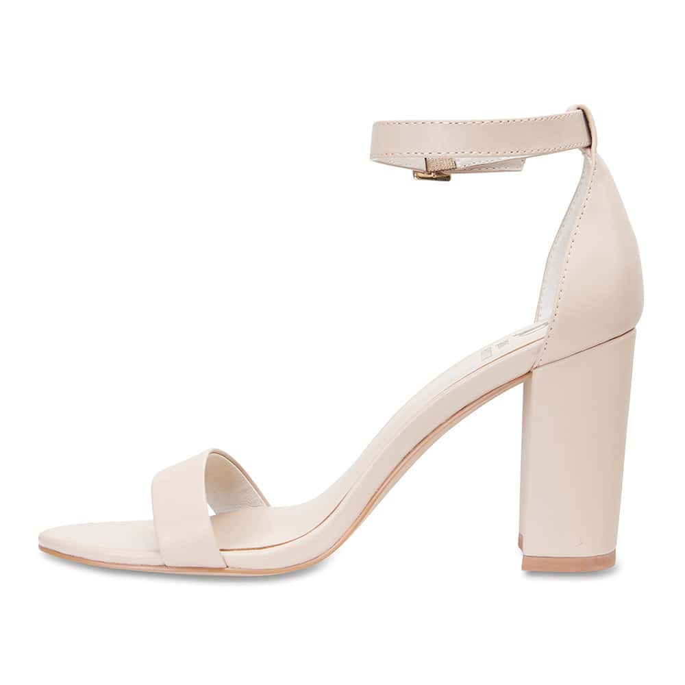 Odyssey Heel in Nude Leather