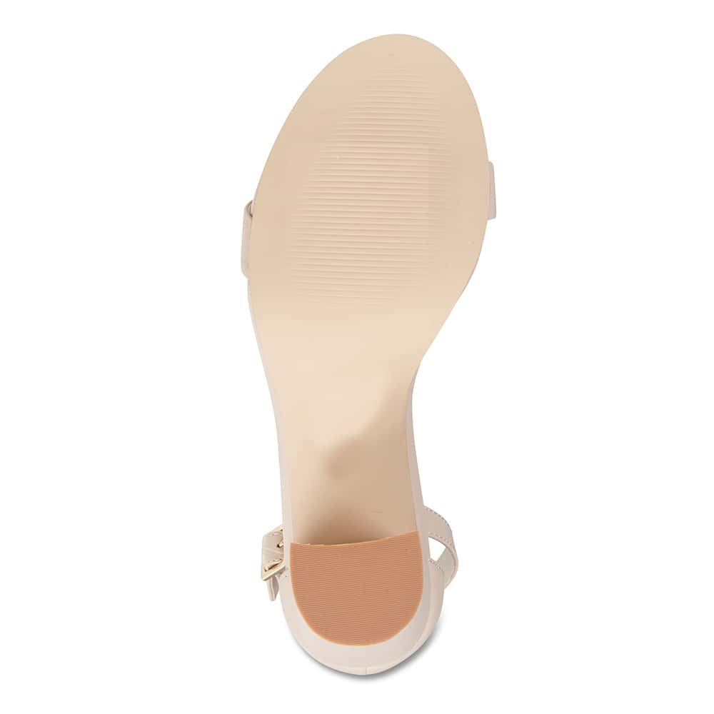 Odyssey Heel in Nude Leather