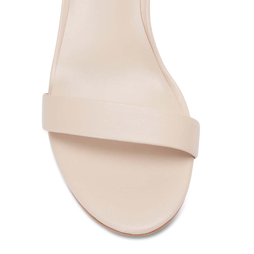 Odyssey Heel in Nude Leather