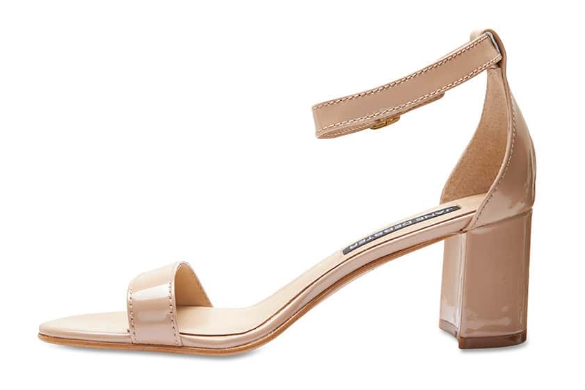 Parade Heel in Nude Patent