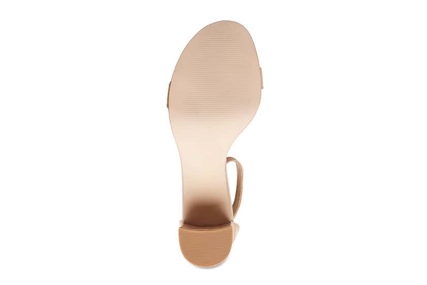 Parade Heel in Nude Patent