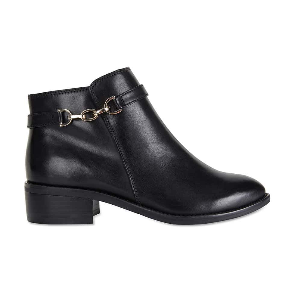 Parker Boot in Black Leather