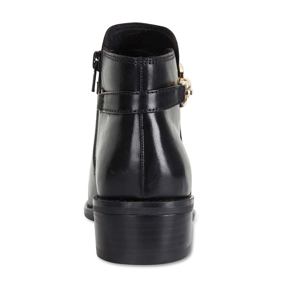 Parker Boot in Black Leather