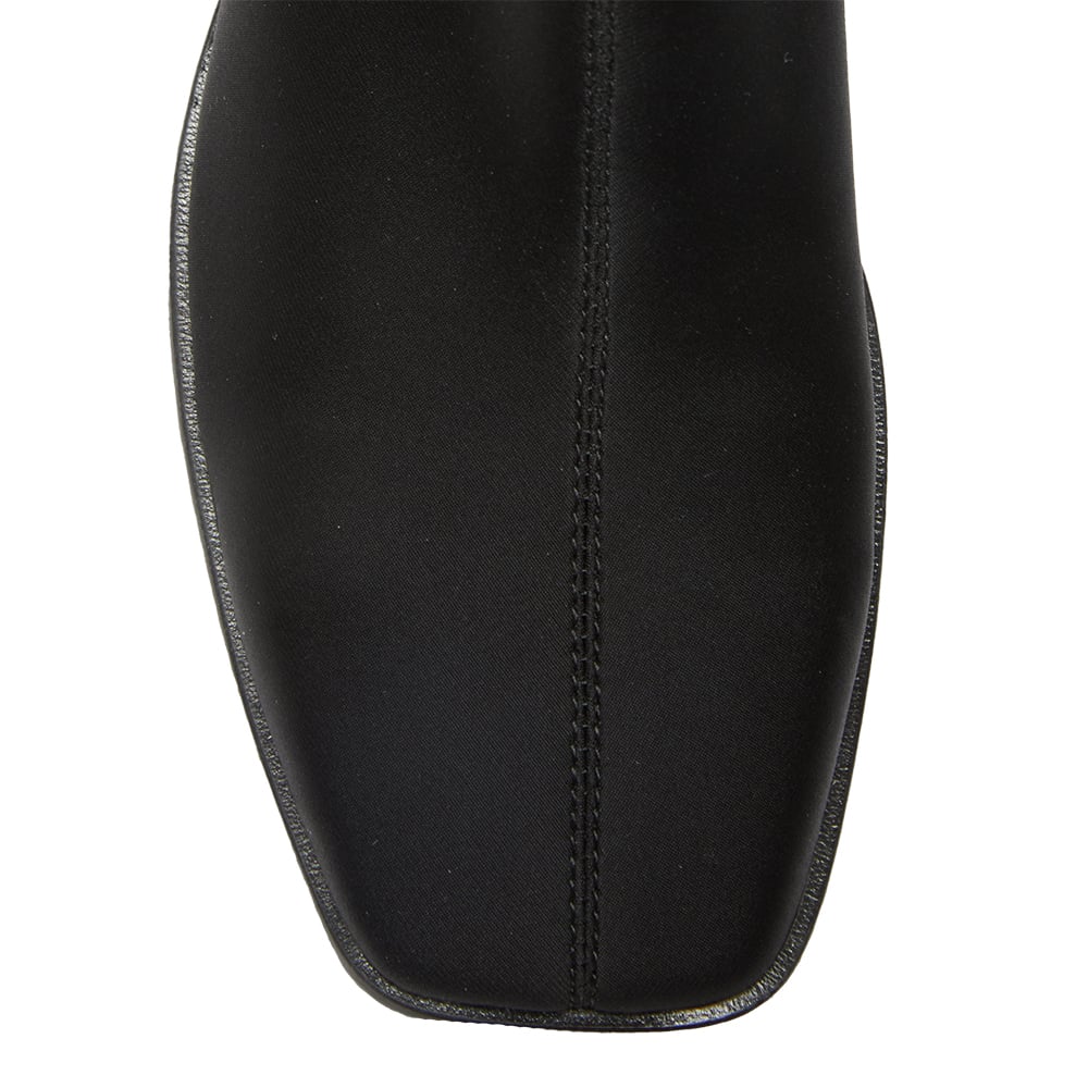 Paula Boot in Black Leather