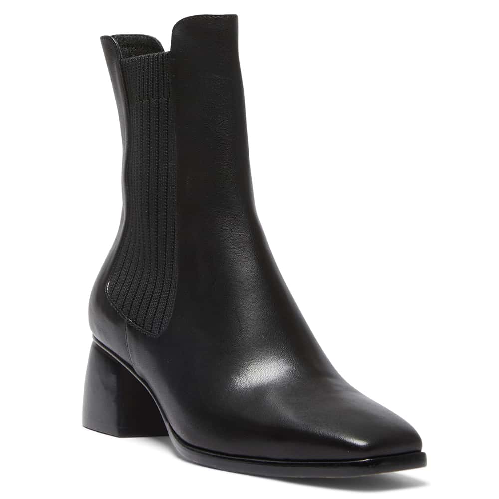 Pedro Boot in Black Leather