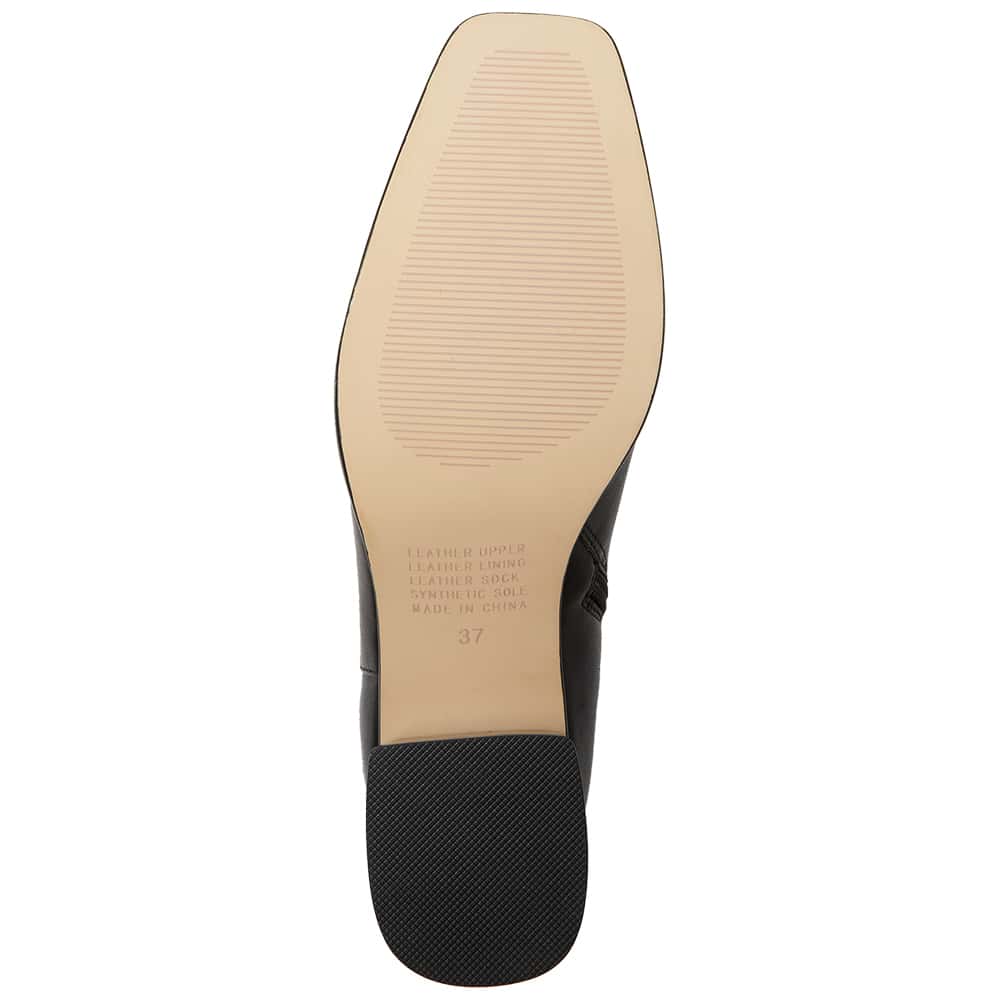 Pedro Boot in Black Leather