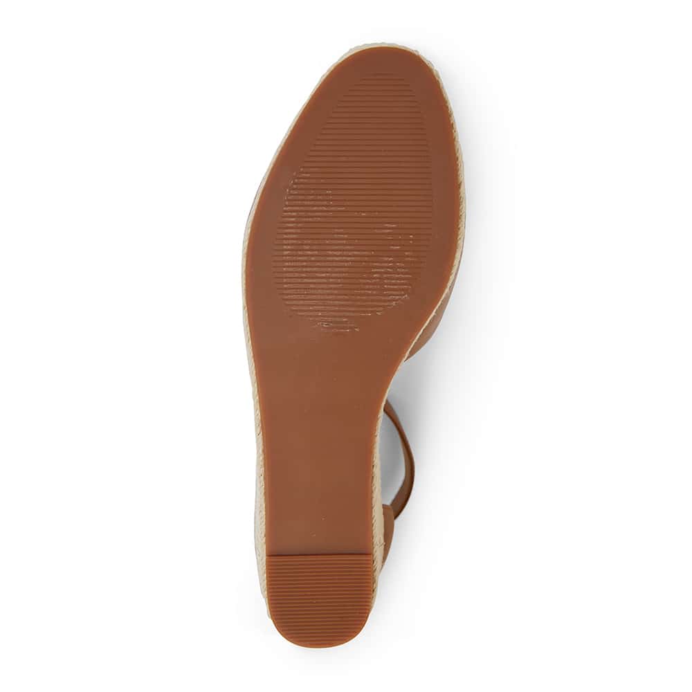 Peru Espadrille in Tan Leather | Jane Debster | Shoe HQ