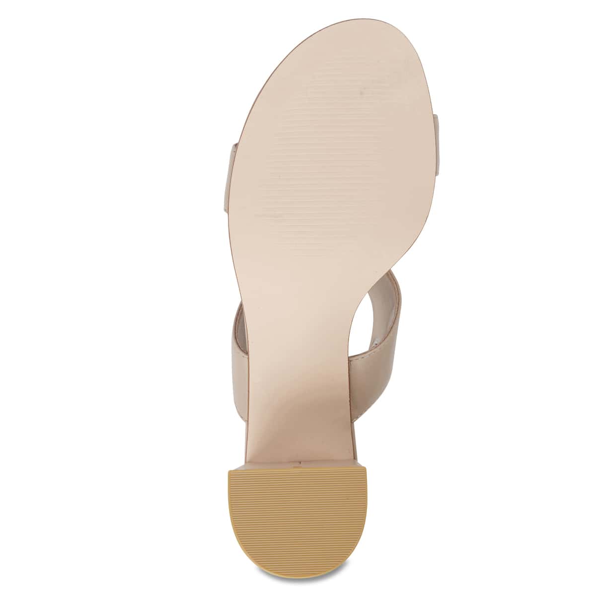 Pride Heel in Nude Leather