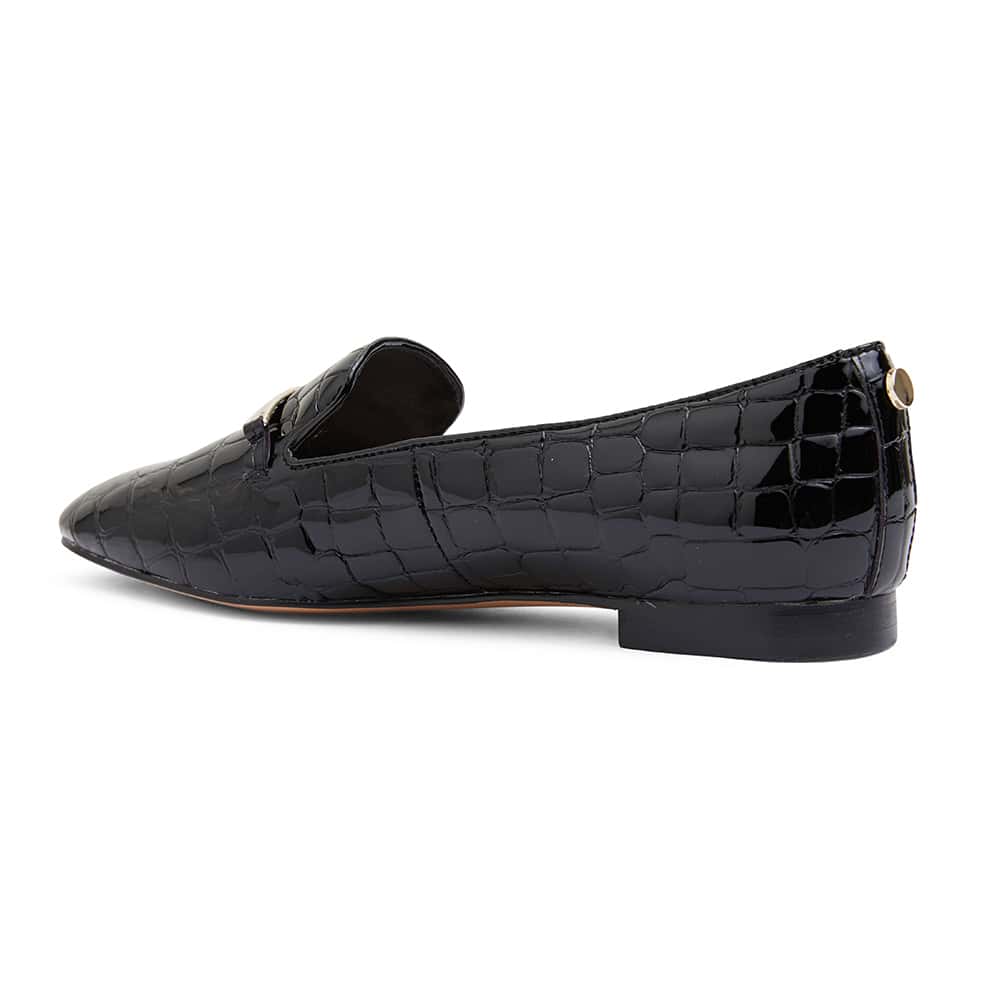 Quantum Loafer in Black Leather