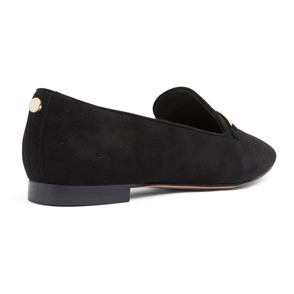 Quantum Loafer in Black Suede