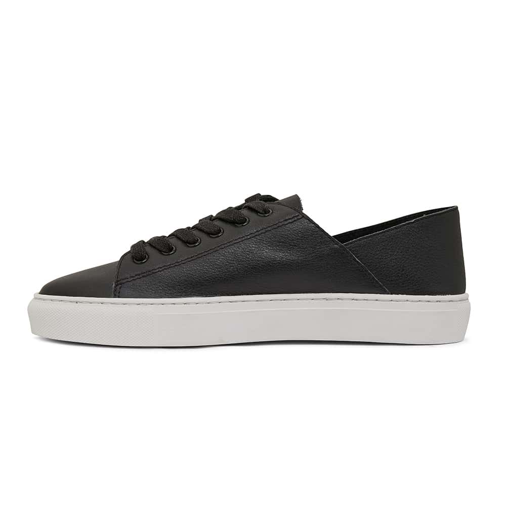 Rialto Sneaker in Black Leather