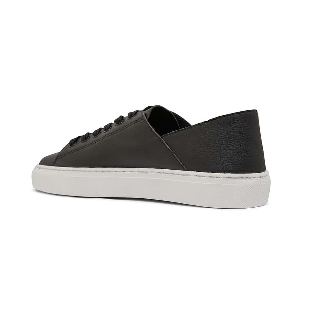 Rialto Sneaker in Black Leather