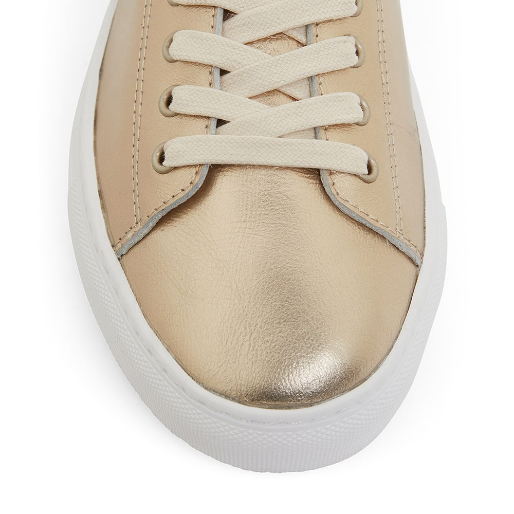 Rialto Sneaker in Soft Gold Leather