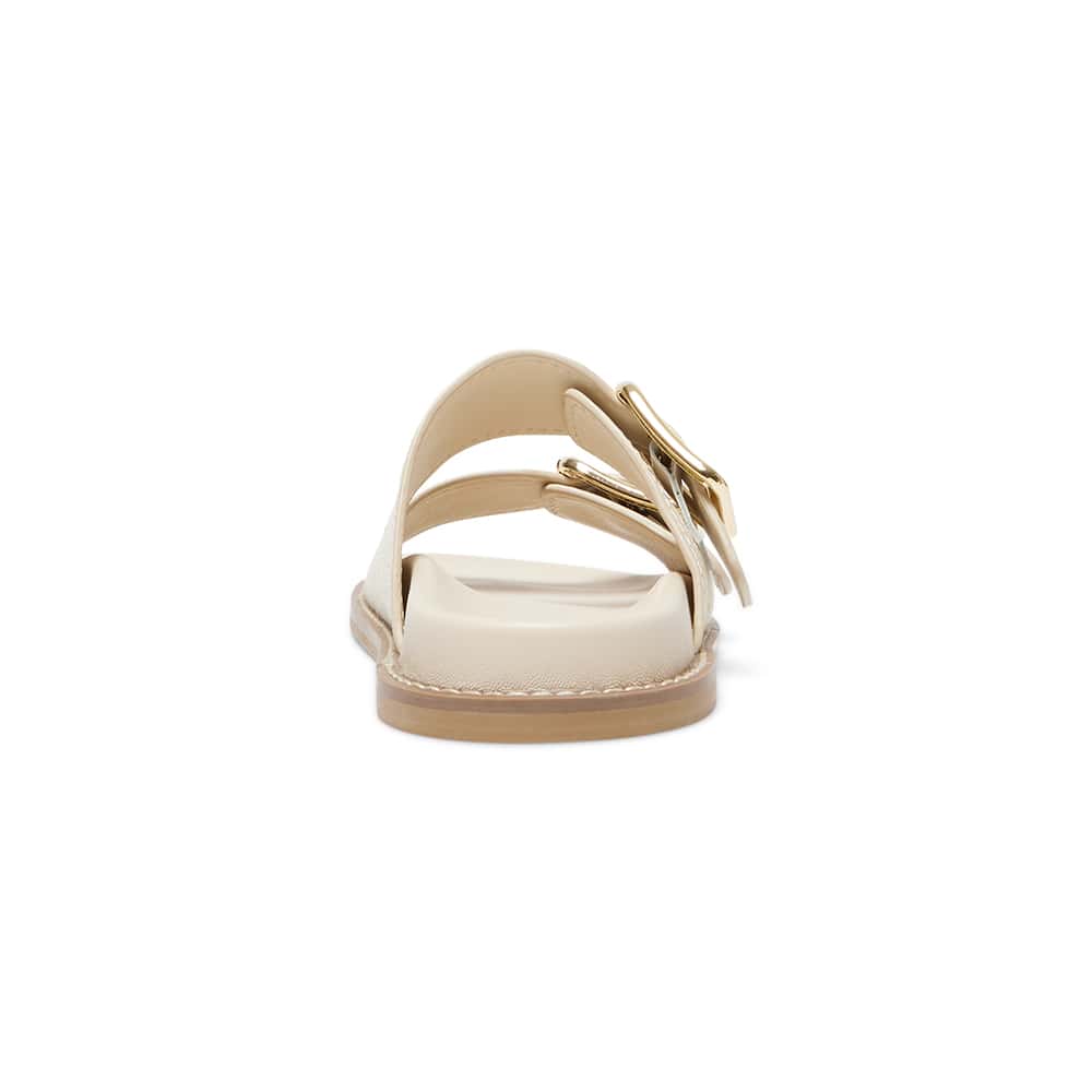 Romina Slide in Nude Leather