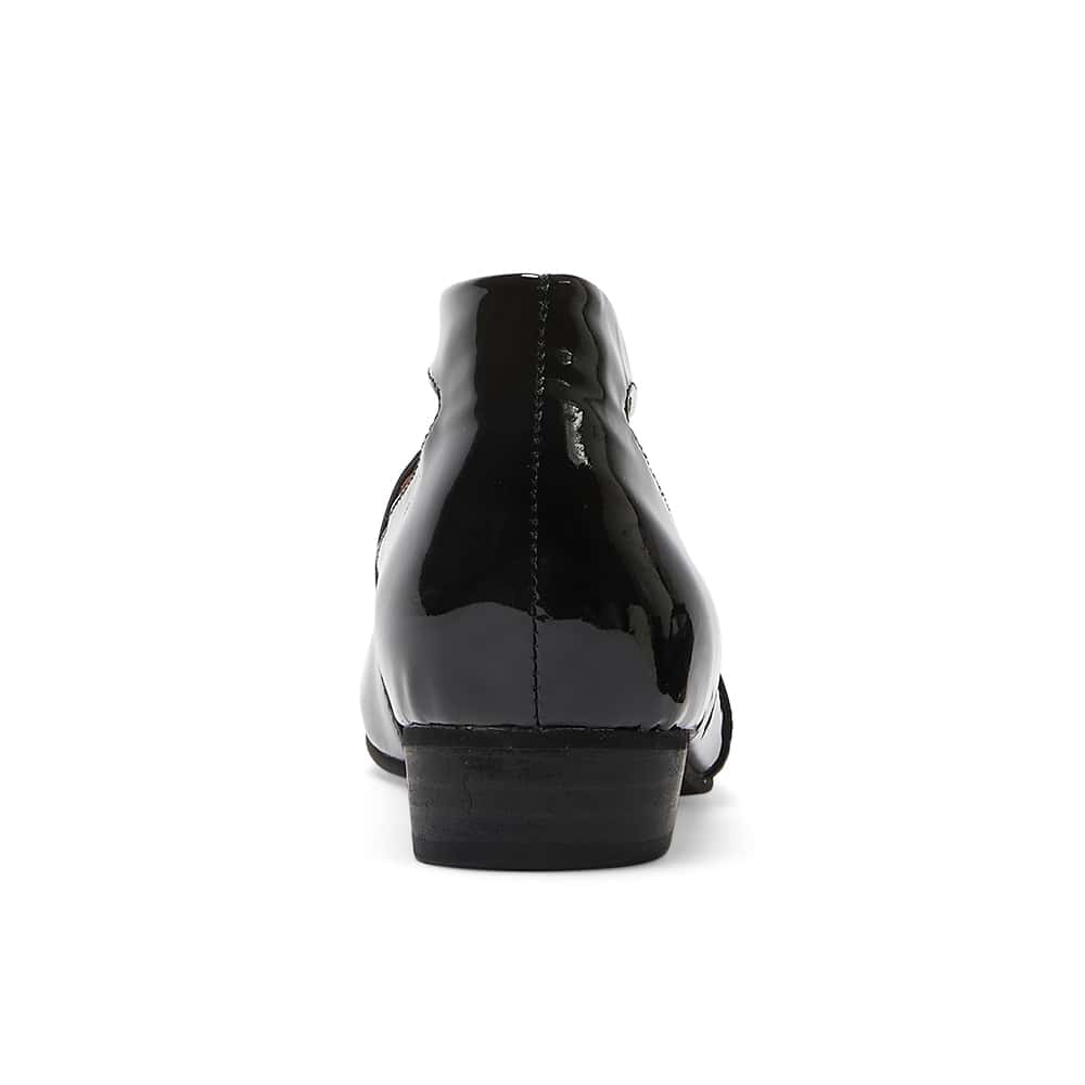 Sasha Heel in Black Patent